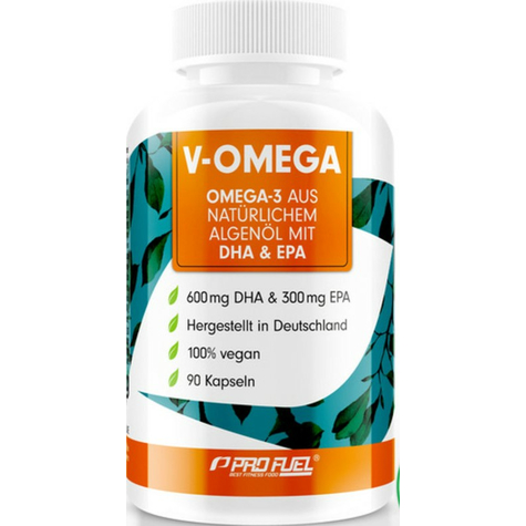 Profuel V-Omega, Omega 3, Epa & Dha, 90 Kapslar Dos