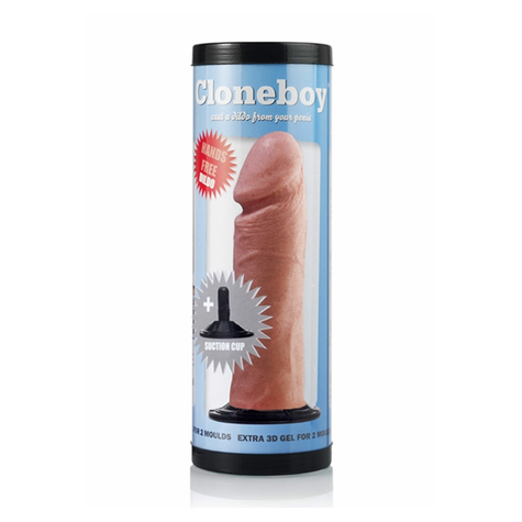 Nature Dildo : Cloneboy Cast Your Own Flesh Dildo With Suction Cup Cloneboy 8717953156693,,