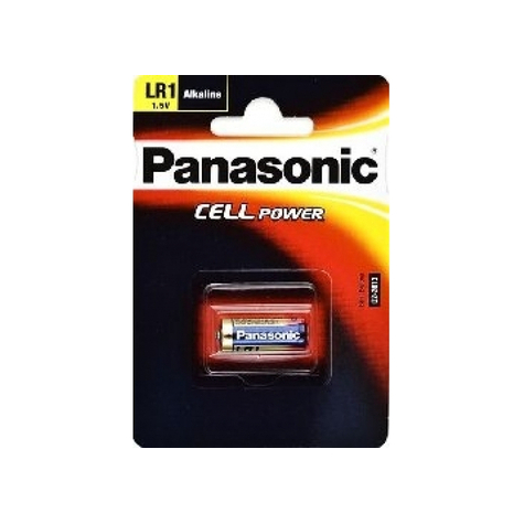Panasonic Alkaliska Batterier Lr1 N Lady 1.5v Blister (1-Paket) Lr1l/1be