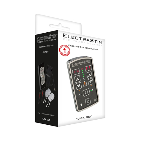 Elektrisk Stimulator Electrastim Flick Duo Stimulatorpaket
