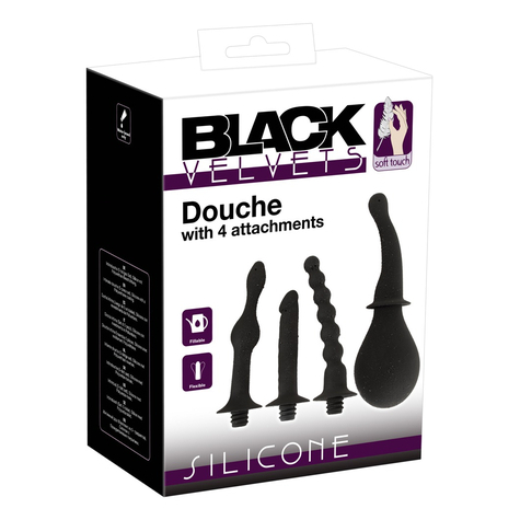 Black Velvets Douche Med 4 På