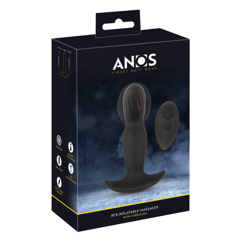 Anal Plug Anos Rc Inflatable Massager