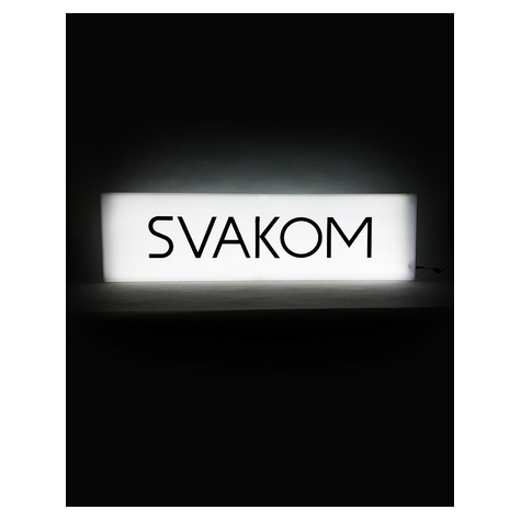 Svakom - Stor Belyst Panel Med Logotyp
