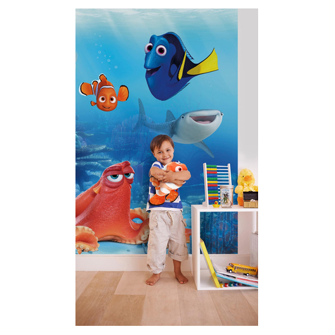 Photomurals  Photo Wallpaper - Dory And Friends - Size 184 X 254 Cm