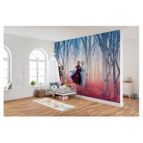 Papperstapet - Frozen Friends forever - Storlek 368 x 254 cm