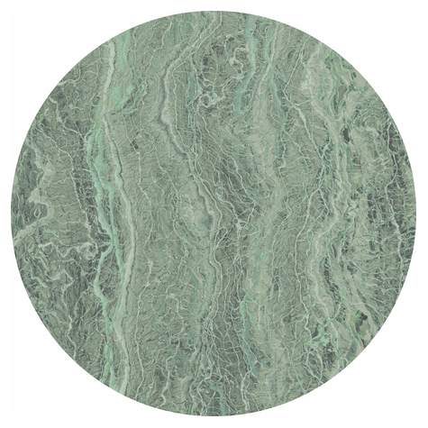 Självhäftande Fototapeter /Vägg Tatuering - Green Marble - Storlek 125 X 125 Cm