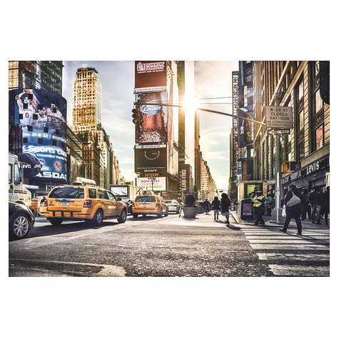 Non-Woven Wallpaper - Times Square - Size 368 X 248 Cm