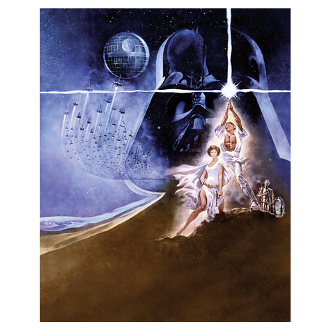 Fototapeter  - Star Wars Poster Classic2 - Storlek 200 X 250 Cm