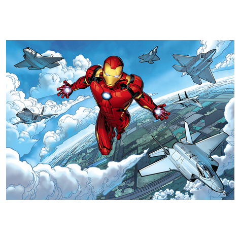 Fototapeter  - Iron Man Flight - Storlek 400 X 280 Cm