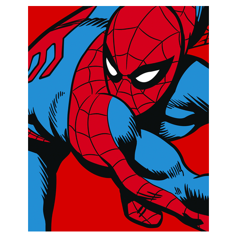 Fototapeter  - Marvel Powerup Spider-Man Watchout - Storlek 200 X 250 Cm