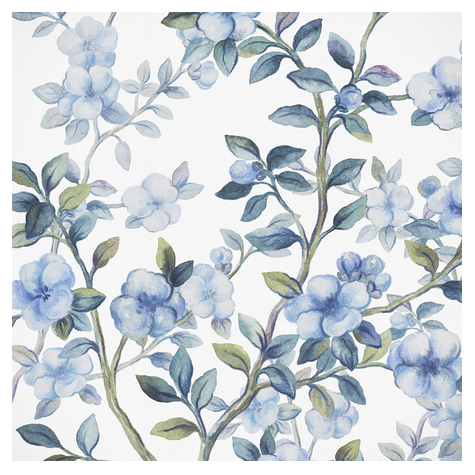 Non-Woven Wallpaper - Bleu Ciel - Size 250 X 250 Cm