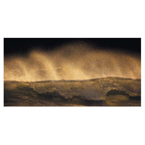 Fototapeter  - Golden Wave - Storlek 200 X 100 Cm