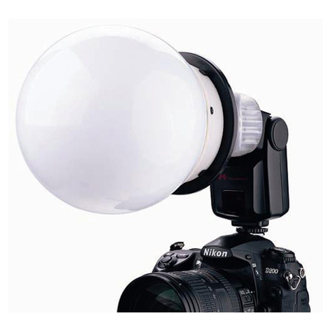 Falcon Eyes Diffuser Ball Fga-Db150 15 Cm För Speedlite Camera Flash