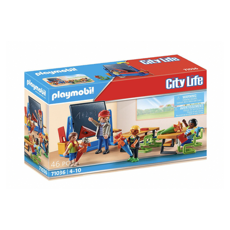 Playmobil City Life - Första Dagen I Skolan (71036)