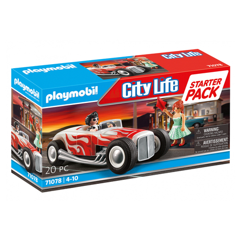 Playmobil City Life - Startpaket Hot Rod (71078)