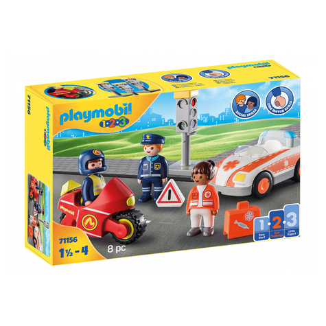 Playmobil 1.2.3 - Vardagshjältar (71156)
