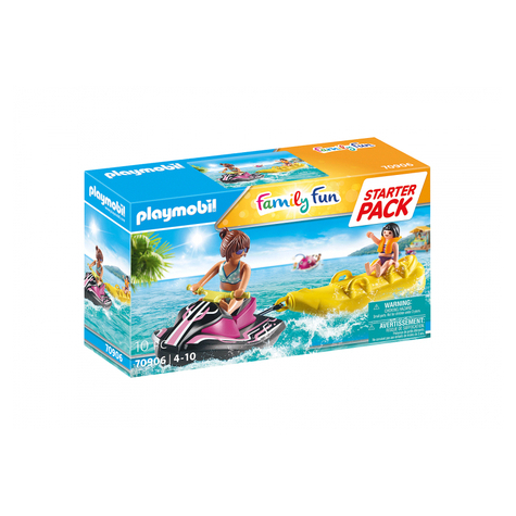 Playmobil Family Fun - Startpaket Vattenskoter Med Bananbåt (70906)