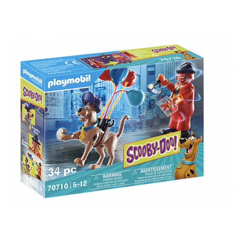Playmobil Scooby-Doo! Äventyr Med Spökclownen (70710)