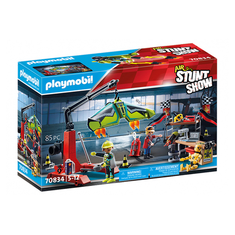 Playmobil Air Stuntshow - Bensinstation (70834)