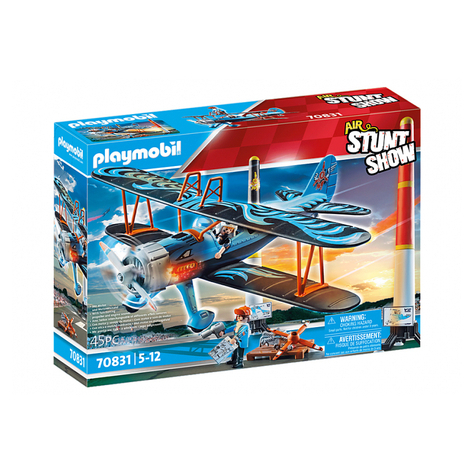 Playmobil Air Stuntshow - Biplan Phix (70831)
