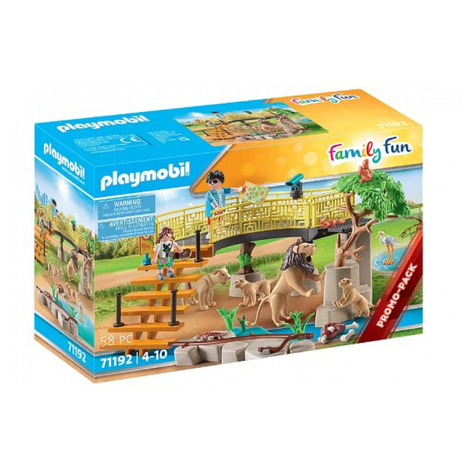 Playmobil Family Fun - Len I Ett Utomhushägn (71192)
