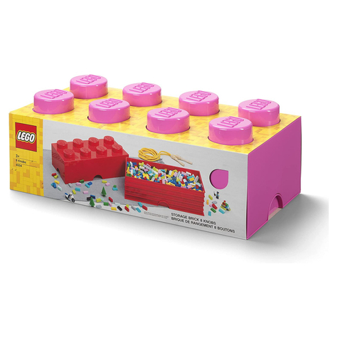Lego Förvaringssten 8 Pink (40041739)