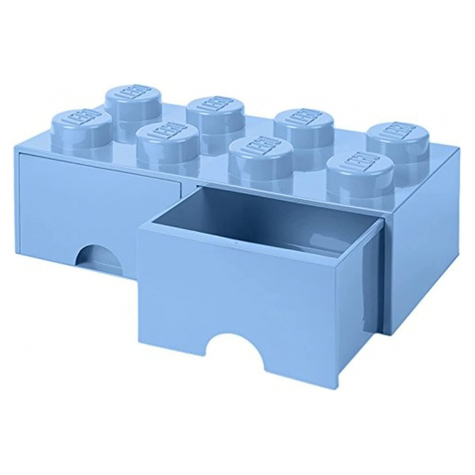 Lego Förvaringslådan För Klossar 8 Ljusblå (40061736)