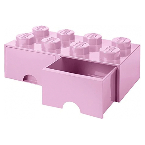 Lego Förvaringslådan För Klossar 8 Rosa (40061738)