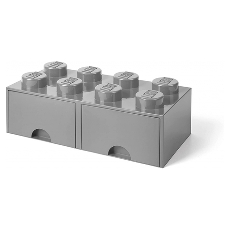 Lego Förvaringslådan För Klossar 8 Grå (40061740)