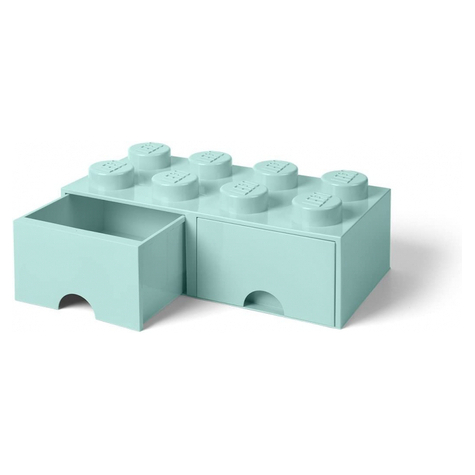 Lego Förvaringslådan För Klossar 8 Aquablau (40061742)