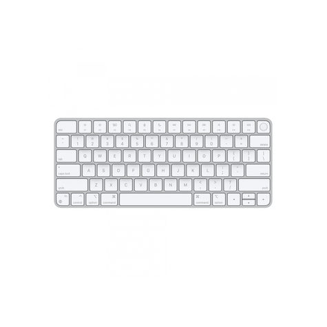 Apple Magic Keyboard Med Touch Id Usb-C Qwerty För Imac Mk293lb/A