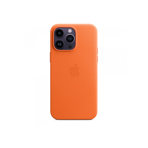 Apple Iphone 14 Pro Max Läderfodral Med Magsafe Orange Mppr3zm/A