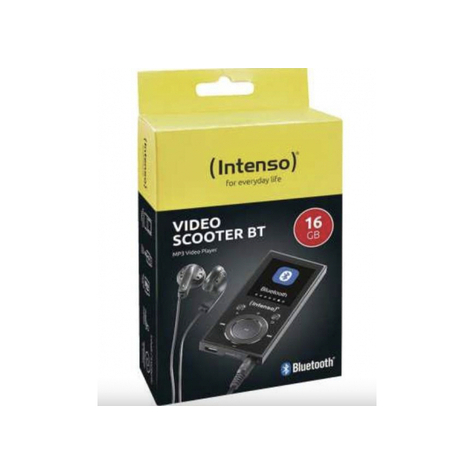 Intenso Video Scooter Bt 1.8 16gb Black 3717470