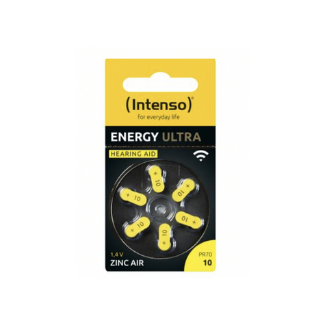 Intenso Energy Ultra A10 Pr70 Button Cell F Hgere Blister Med 6 St 7504416