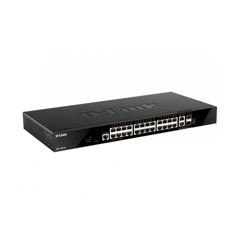 D-Link 28 Portar Layer 3 Stackable Smart Managed Switch Dgs-1520-28