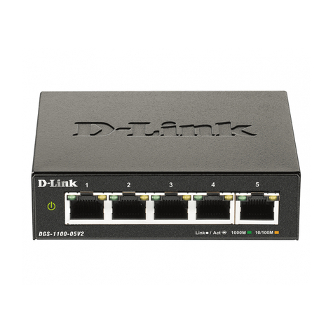 D-Link Smart Managed Switch Med 5 Portar Dgs-1100-05v2/E