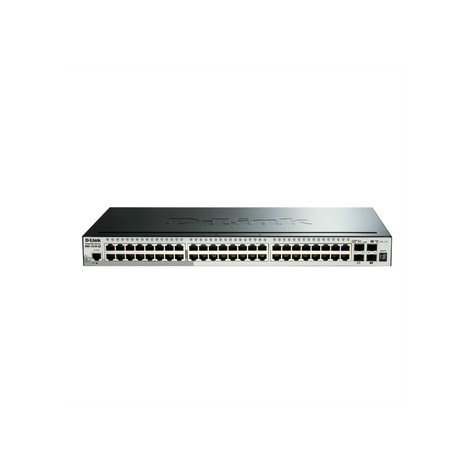 D-Link Switch 52 Portar Fiberoptisk Dgs-1510-52x/E