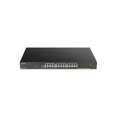 D-Link Switch 28 Port Fiberoptisk Dgs-1250-28xmp/E