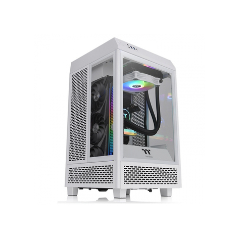 Thermaltake Pc-Chassi The Tower 100 White - Ca-1r3-00s6wn-00