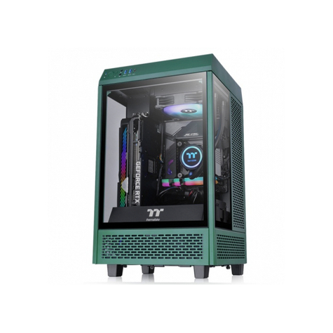 Thermaltake Pc Chassi The Tower 100 Racing Green - Ca-1r3-00scwn-00