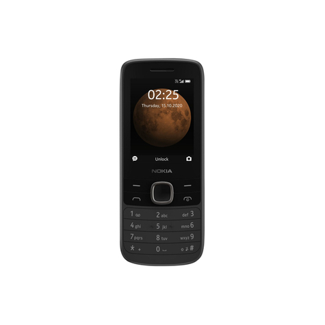 Nokia 225 2020 Dual Sim Black 16qenb01a26