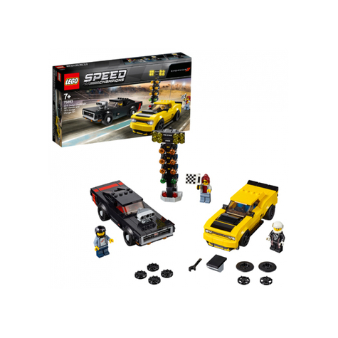 Lego Speed Champions - 2018 Dodge Challenger Demon Och 1970 Charger (75893)