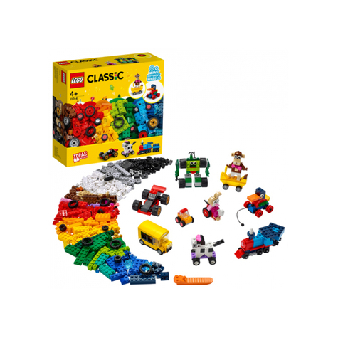 Lego Classic - Lådan Med Rern, 653 Bitar (11014)