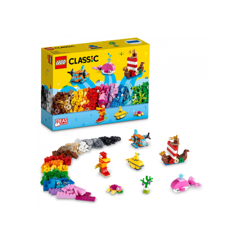 Lego Classic - Kreativa Havsbad 333 Bitar (11018)