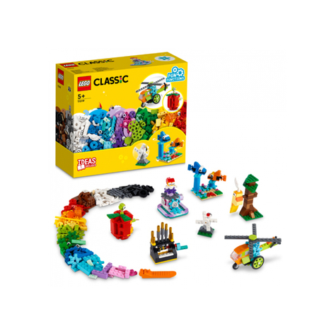 Lego Classic - Byggklossar Och Funktioner, 500 Bitar (11019)