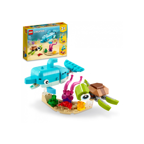 Lego Creator - Delfin Och Sköldpadda 3in1 (31128)