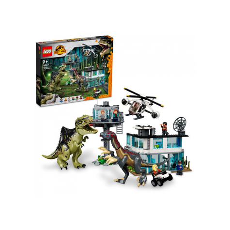 Lego Jurassic World - Giganotosaurus Och Therizinosaurus Attack (76949)