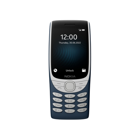 Nokia 8210 4g Blue Feature Phone No8210-B4g