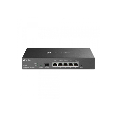 Tp-Link Ethernet Wan - Gigabit Ethernet - Svart Tl-Er7206