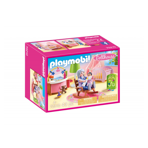Playmobil Dockhus - Barnrum 70210